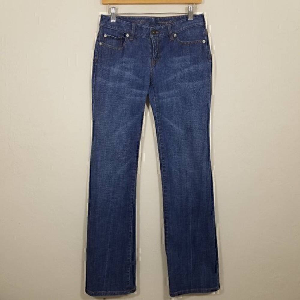 LOFT Curvy Boot Jeans Blue Size 2